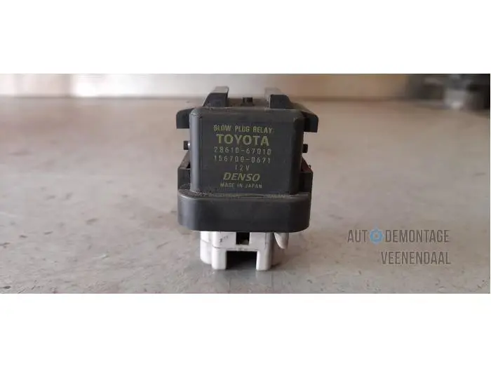 Glow plug relay Toyota Avensis