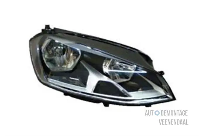 Headlight, right Volkswagen Golf