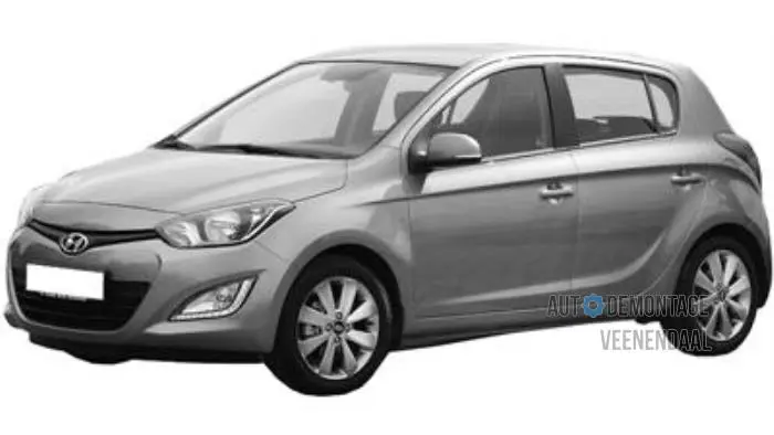 Front end, complete Hyundai I20