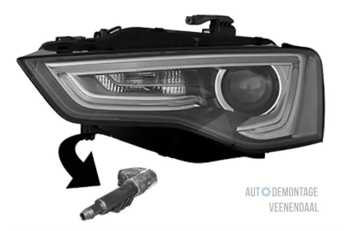 Headlight, left Audi A5