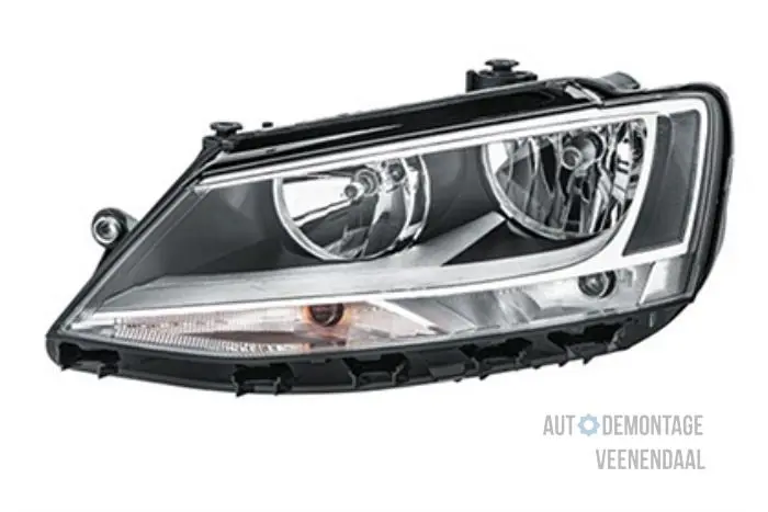 Headlight, left Volkswagen Jetta