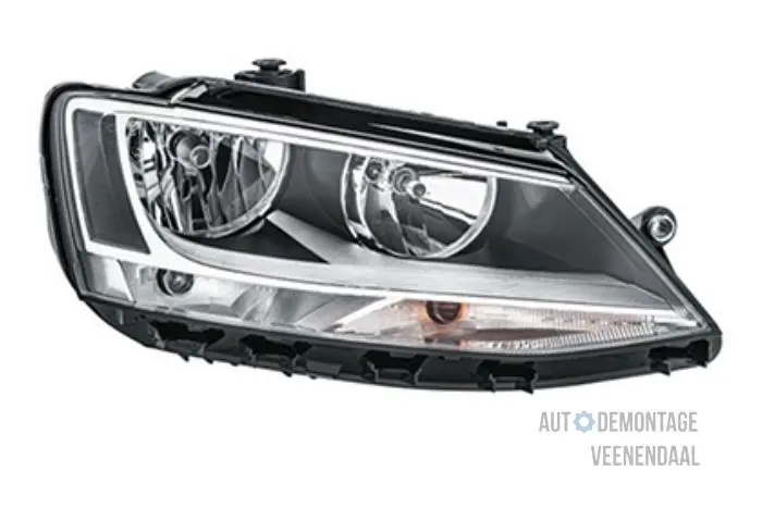 Headlight, right Volkswagen Jetta